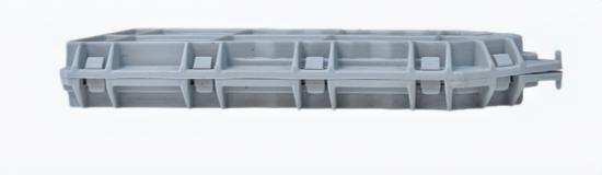 Preview: Schwabi-Kappe von der Seite – Verriegelungssystem für sichere Befestigung des Schwerts