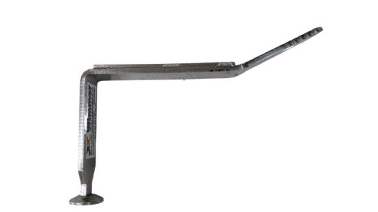 Preview: Seitenansicht des kompletten Schwabi-Schwerts zur Positionierung von Betonschalen vor dem Wendevorgang