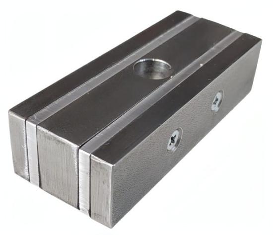 StahlFix Haltemagnet aus Stahl zur Befestigung von Schalungen auf dem Schalttisch im Umlaufwerk-Thermowand-Doppelwand