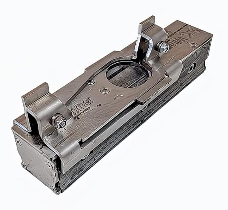 Haltemagnet für Doppelwand-Schalungssystem Schwabi in perspektivischer Ansicht