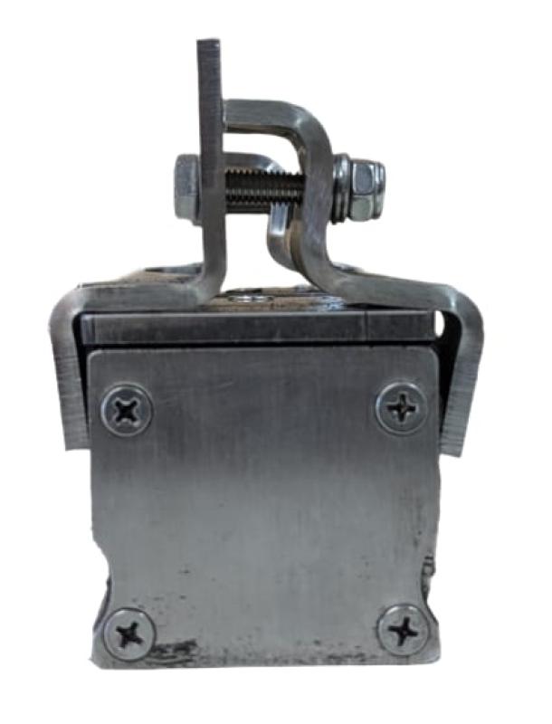 Frontansicht des Schwabi-Haltemagnets zur Positionierung von Betonschalungselementen